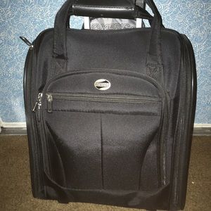 Small rolling suitcase